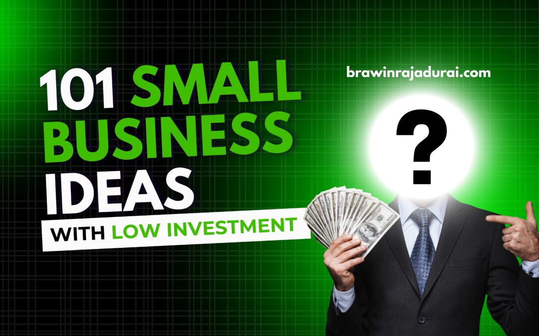 101 Small Business Ideas with Low Investment