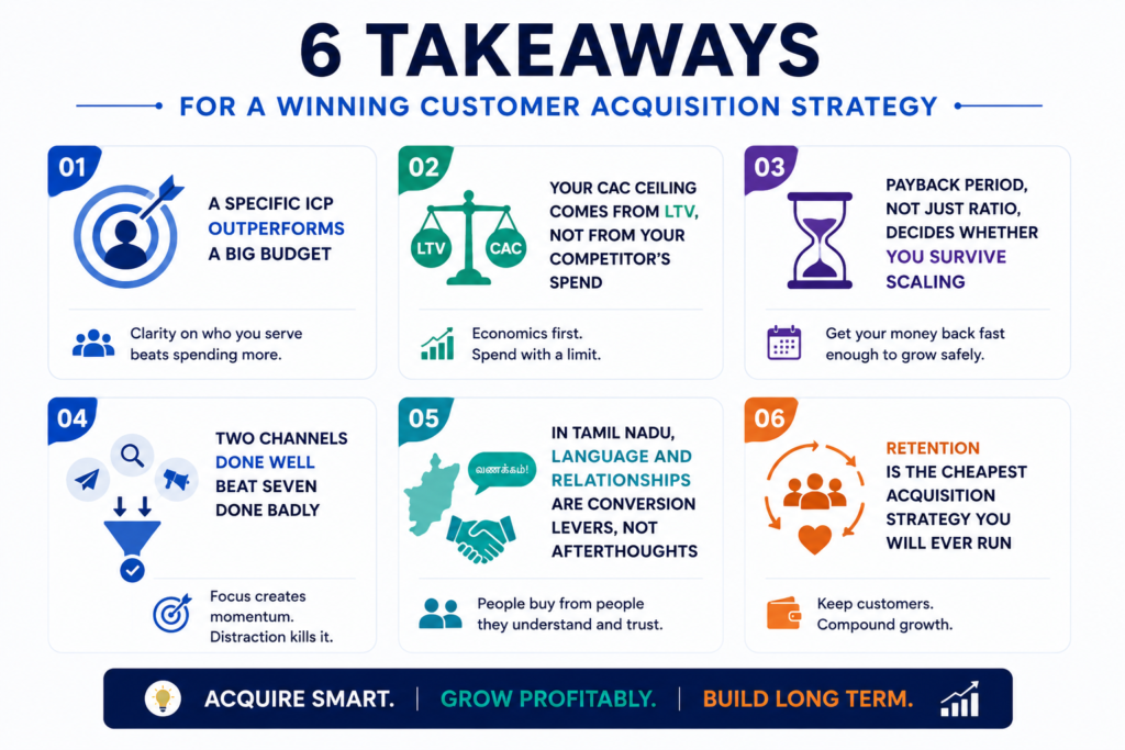 6 takeaways on how to create a customer acquisition strategy