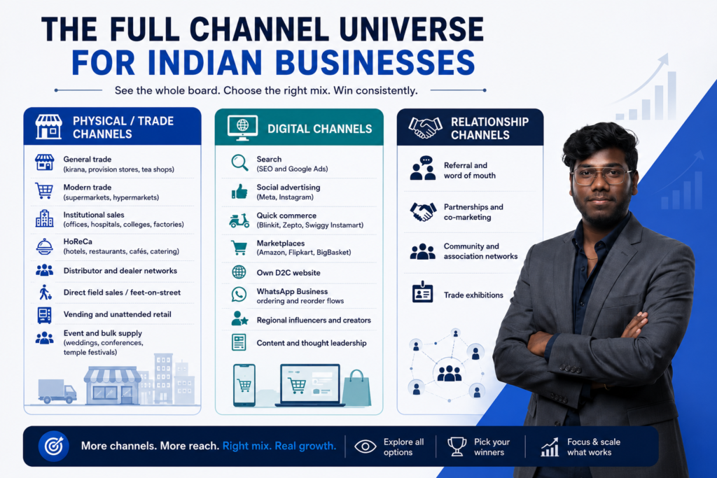 Complete Channel Universe for Indian Businesses