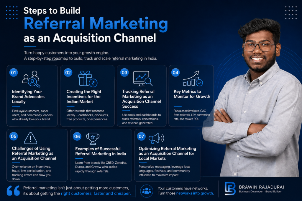 referral marketing as an acquisition channel by brawin rajadurai 